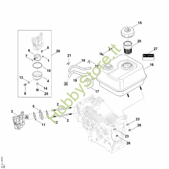 Picture of G - Sistema di alimentazione carburante EHC 705.0 (EHC705-0002)